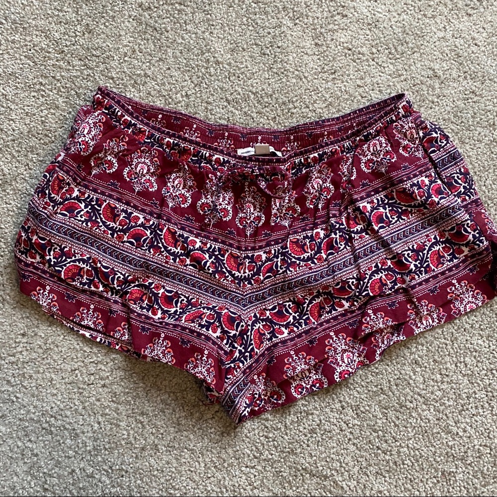 Pattern soft shorts